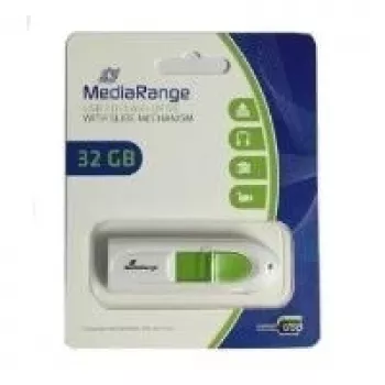 MediaRange Nano – USB-mälupulk – 64 GB – USB 2.0 – must (MR923)
