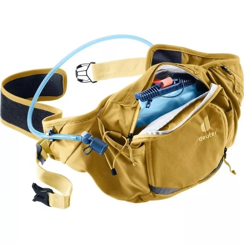 Puusakott DEUTER Pulse Pro 5L Sand — kerge kompaktne vöökott, 5 liitrit