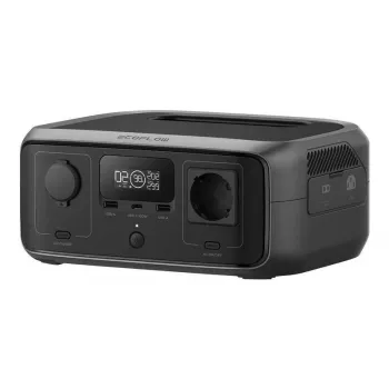 Portable Power Station EcoFlow RIVER 3 UPS — LiFePO4 245 Wh, 300 W, 1 AC outlet, USB-A, USB-C, AC/Solar/DC input