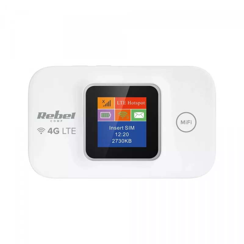Rebel RB-0701 traadita ruuter, ühe sagedusalaga (2,4 GHz), 3G, 4G