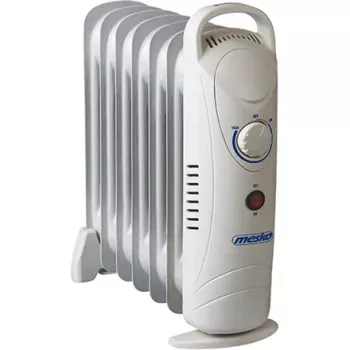 Mesko MS7804 elektriline õliradiaator Elektriline õliradiaator Siseruumidesse Valge 700 W