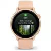 Garmin vívoactive 6 3.05 cm (1.2) AMOLED 42 mm Digitaalne 390 x 390 pikslit Puuteekraan Roosa Wi-Fi GPS (satelliit)