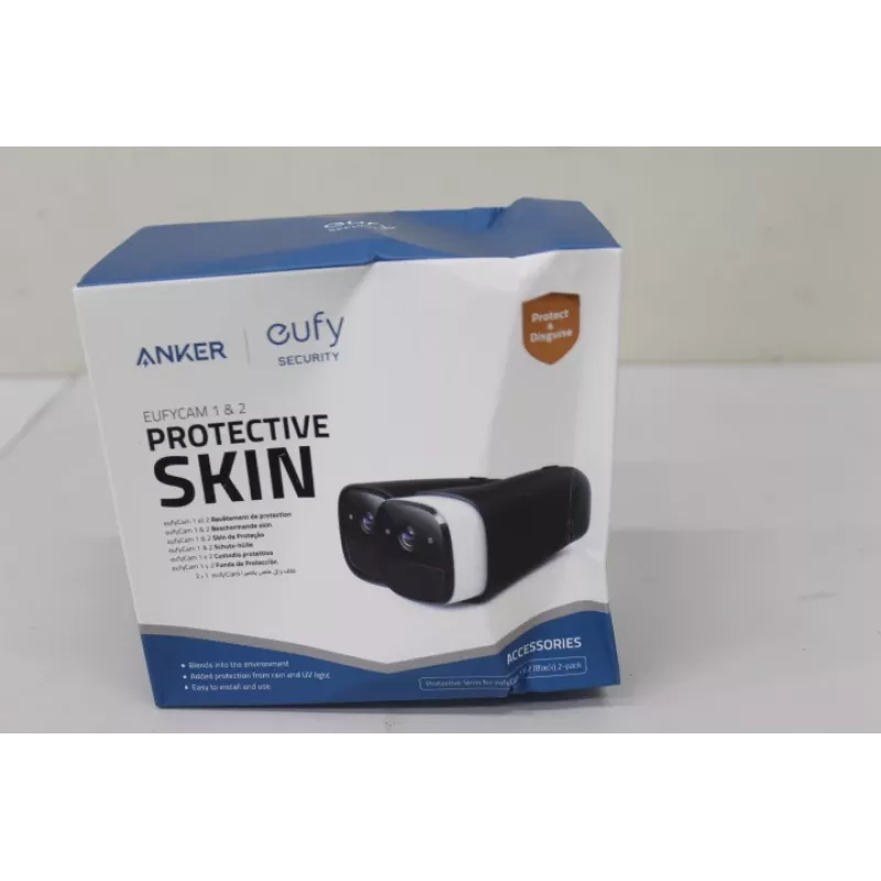 Silikoonümbriste komplekt Anker Eufy 2 must EufyCam EufyCam 2 jaoks