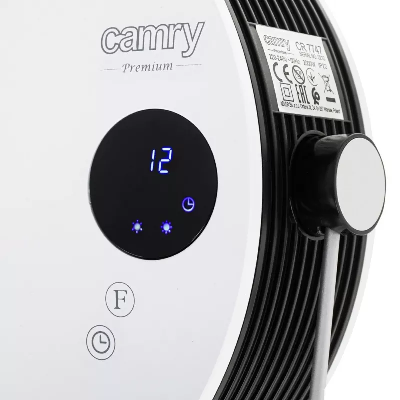Camry | CR 7747 | vannitoasoojendi | 2000 W | võimsustasemete arv 2 | valge | IPX 2