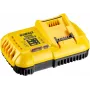 Akulaadija DeWALT DCB118 18 V Li‑Ion akudele, 8 A väljund, 2 A laadimisvool, 230 V AC, must