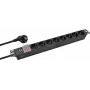 Rack Power Distribution Unit helos PROFESSIONAL 19-tolline Offline UPS, racki paigaldatav toitekaitse