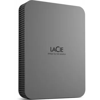 LaCie Mobile Drive Secure 5TB kaasaskantav väline kõvaketas 2,5 tolli Mac & PC Space Grey andmete taastamise teenusega (STLR5000400)