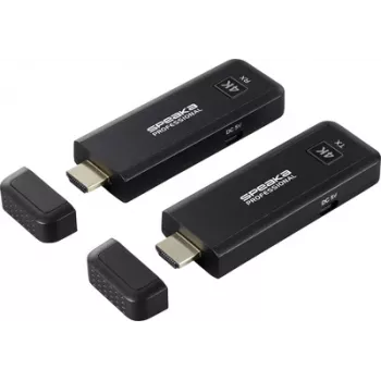 SpeaKa Professional SP-TR-450 HDMI juhtmevaba edastuskomplekt 50 m 30 Hz 3840 x 2160 pikslit integreeritud (SP-12883548)