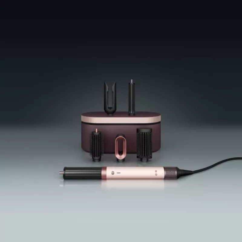 Airwrap Coanda2x Sirge + Laineline, Multistyler kreem/roosakuld, Bluetooth, 1700 W