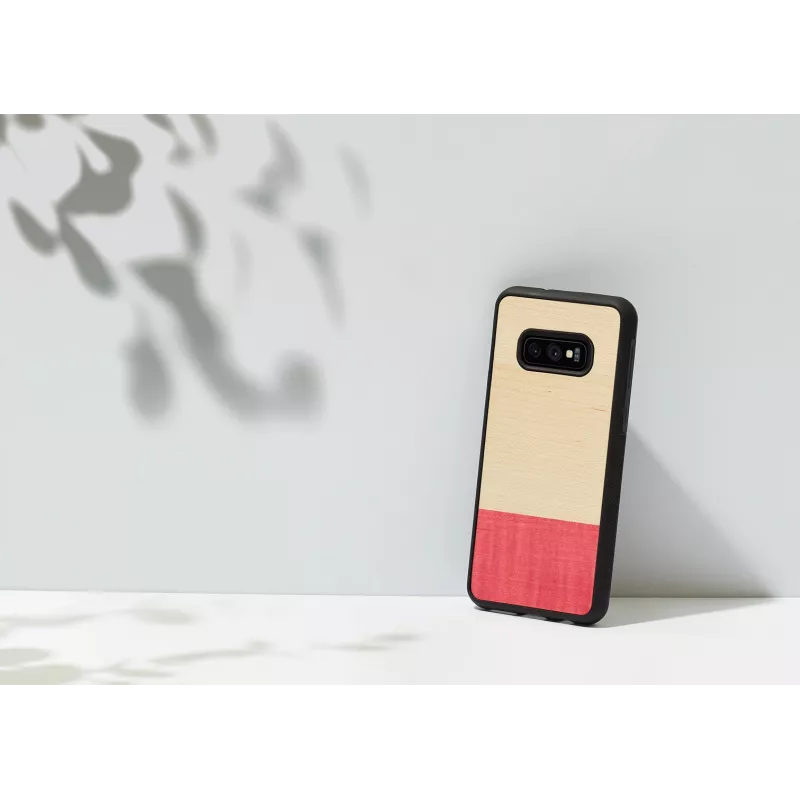 Nutitelefoni ümbris man and wood Samsung Galaxy S10e jaoks — miss match must, kaitsev kõva kest