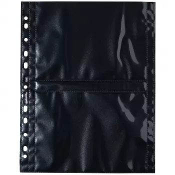 Fototaskud HERMA Fotophan 13x18 cm horisontaalformaadis must 10 tk