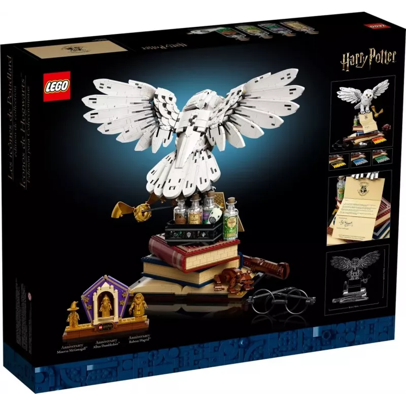 LEGO Hogwarts Icons Collectors Edition 76391 — 3010 osa, 3 minifiguuri, 18+