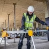 Mitre Saw Stand DeWalt DE7033 — alumiiniumist kokkupandav alus, 4 jalga, pikendatav kuni 2,5 m, kandevõime 227 kg, 16 kg