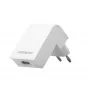 Laadur USB universaalne VALGE/EG-UC2A-02-W Gembird