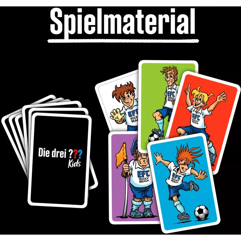 Die drei Kids - Football-Alarm, kaardimäng