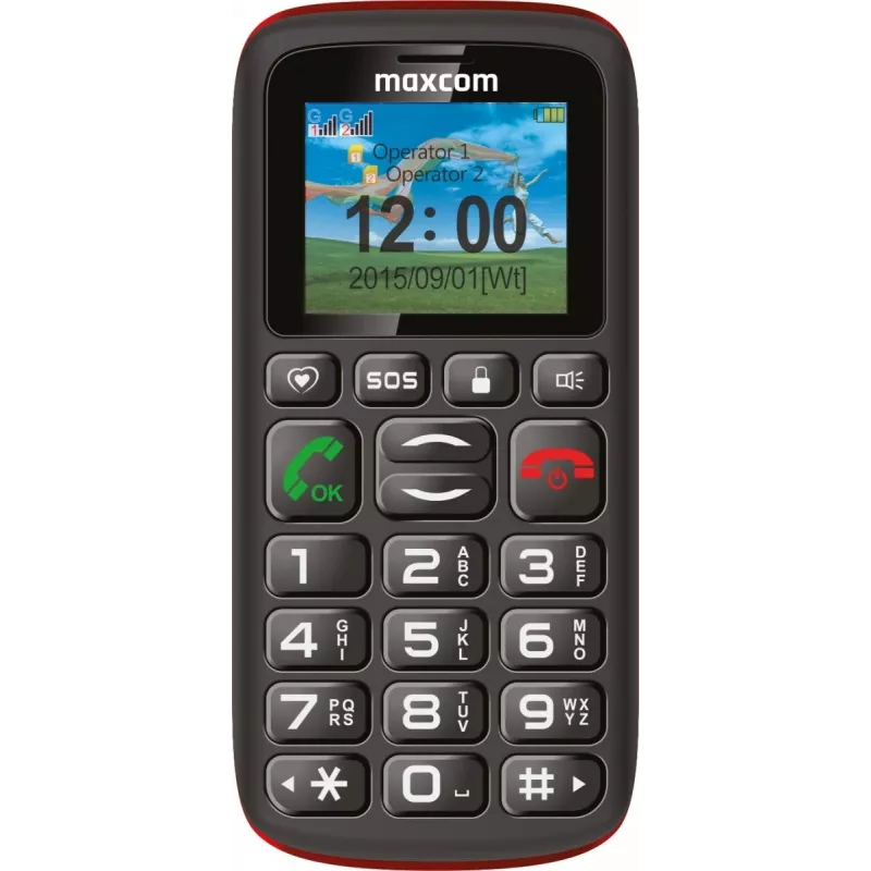 Mobiiltelefon MaxCom MM428 1,8-tolline (ENG)