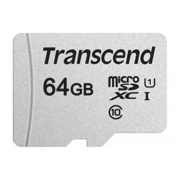 Välkmälu Transcend 64GB MicroSDXC SDHC 300S