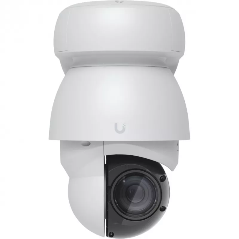 IP-turvakaamera UBIQUITI UVC-AI-PTZ-W — AI PTZ tööstuslik sfääriline 3864×2160, 22× optiline suum, 360° pööramine, juhtmega, Seinale/Postile/Lauale, valge