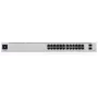Ubiquiti UniFi 24-port PoE hallatav L2/L3 Gigabit Ethernet (10/100/1000) Power over Ethernet (PoE) 1U hõbedane