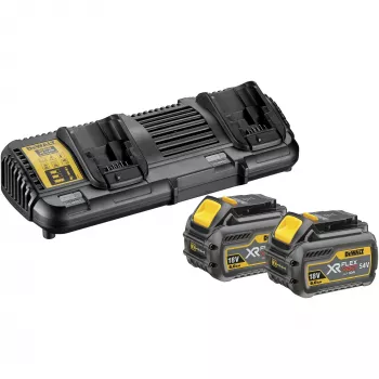 Aku ja laadija komplekt DeWALT DCB132T2-QW Liitium-ioon 4 Ah
