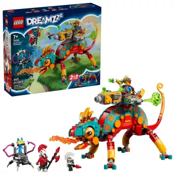 LEGO 71492 Dreamzz Mateo tulekameeleoni mängukomplekt, ehitusklotside mudel loovaks ehitamiseks