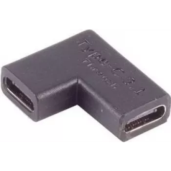 90-kraadine USB-C 3.1 adapter ShiverPeaks 13-40005, 90° pistik USB-C seadmetele