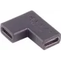 90-kraadine USB-C 3.1 adapter ShiverPeaks 13-40005, 90° pistik USB-C seadmetele