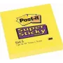 Post-It 654-S kleeppaberid ruudukujulised kollased 90 lehte (654-S6 (1 PAKK = 12 plokki))