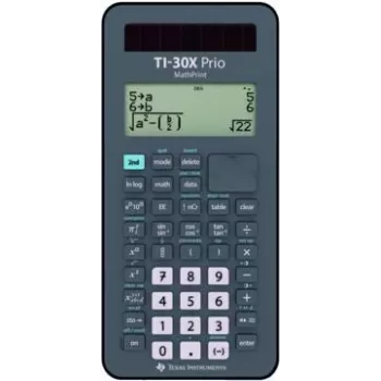 Teaduslik kalkulaator Texas Instruments TI-30 X Prio MathPrint Päikese-/Aku-