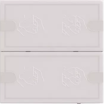Gira KNX Touch Sensor 4 comfort 2f TS4 valge 5002003 (5002003)
