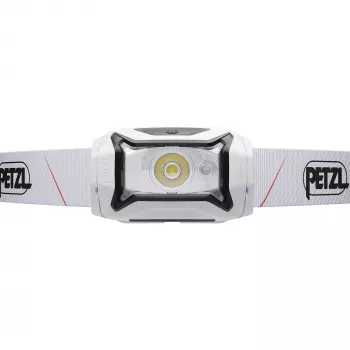 Pealamp Petzl TIKKA CORE 450 lm valge — laetav pealamp, kompaktne käed-vabad valgustus