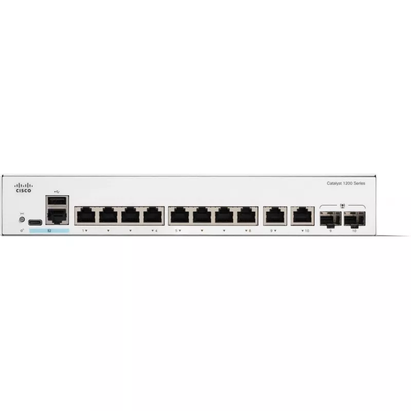 Hallatav kommutaator Cisco Catalyst 1200-8T-E-2G 8 Port GE 20 Gbit/s
