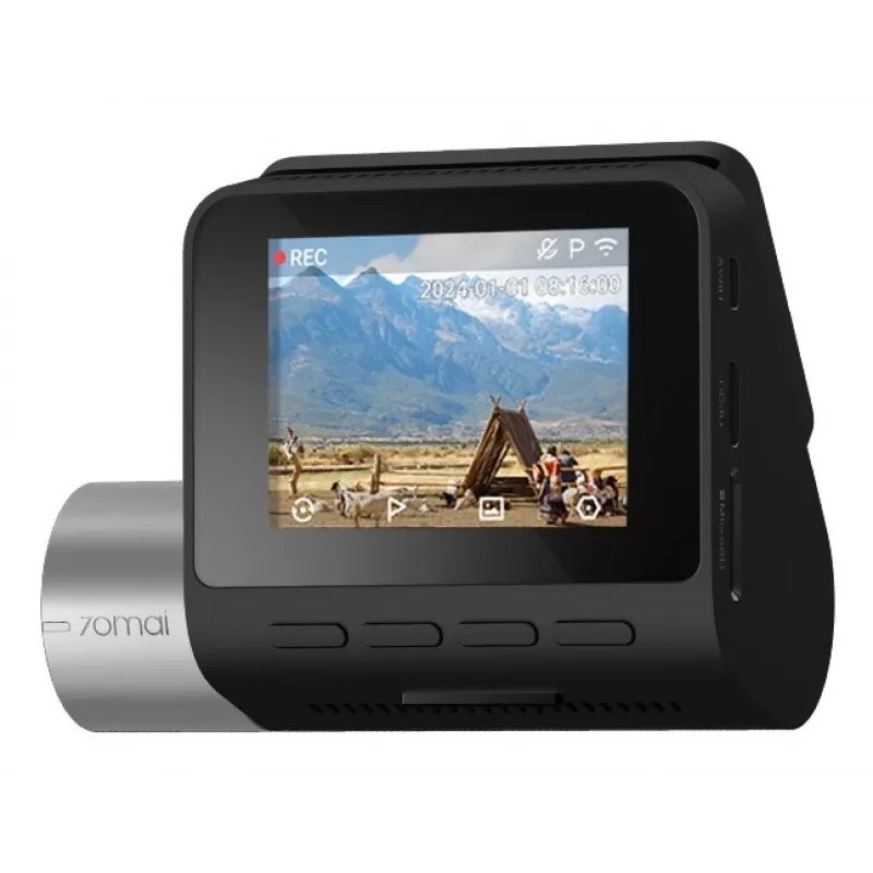 70mai A510 autokaamera Full HD 2560×1944 140° Wi‑Fi Bluetooth GPS 2 inch IPS-ekraan USB, 500 mAh