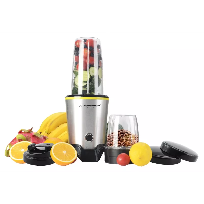 Esperanza EKM028 blender Lauapealne blender 1000 W Must, roostevaba teras
