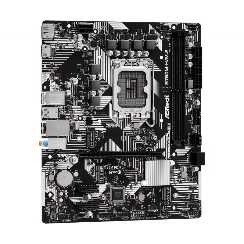 ASRock B760M-HDV/M.2 DDR5 Micro-ATX emaplaat