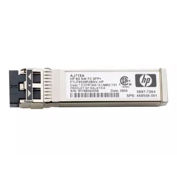 transiiver moodul HPE 8Gb lühilaine Fibre Channel SFP+