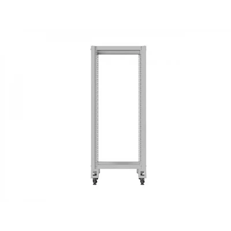 LANBERG 19-tolline avatud raamiga rack 27U 600x800 mm hall, 27U avatud raamiga serveririiul