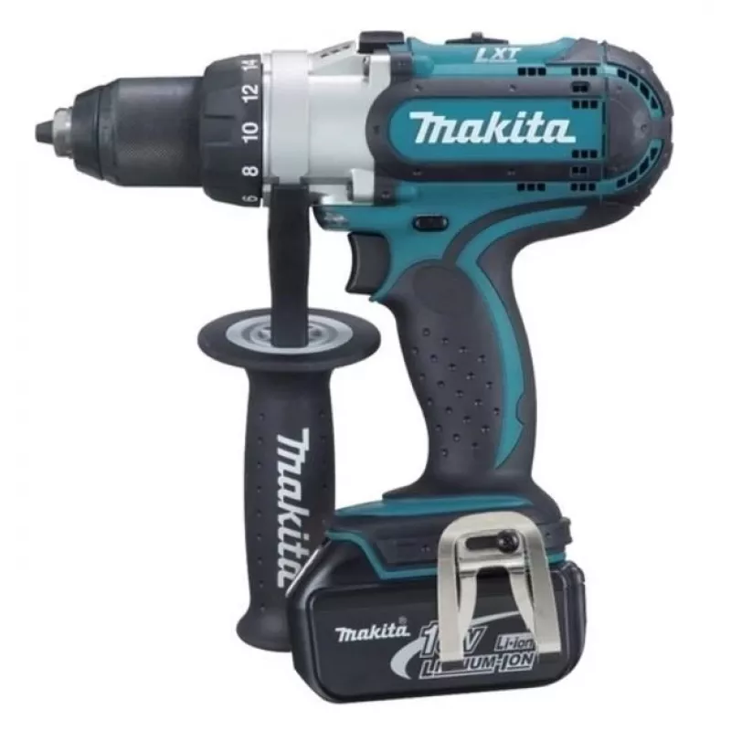 Makita DDF451RTJ puur Võtmeta 2,1 kg Must, Sinine