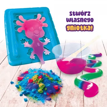 Käsipigistaja Liscianigiochi Slumi Science Axolotl mudel 304-PL110322 harivaks mängimiseks