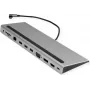 VALUE USB 3.2 Gen 2 Type C Mitmepordiline Dokkimisjaam, 4K HDMI/DP, VGA, USB, Kaardilugeja, PD, LAN, Heli (12.99.1117)