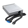 Akasa USB 20Gbps USB-C paneel kahe 5Gbps Type-A pordiga