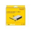 DeLOCK 91708 kaardilugeja USB 2.0 sisemine must hall CF SD MicroSD