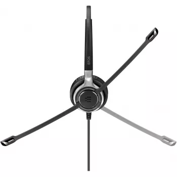 EPOS IMPACT SC 630 - Century - Peakomplekt - Kõrvapealne - Juhtmega - Easy Disconnect - Must, Hõbedane (1000554)