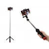 Hama Multi 4in1 lauastatiiv, 3 jalga, must, 90 cm, 185 g