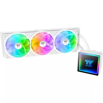 Vedelikjahutusega protsessorijahuti THERMALTAKE TH360 V3 ARGB Sync Snow Edition (3x120mm, ARGB, AIO)