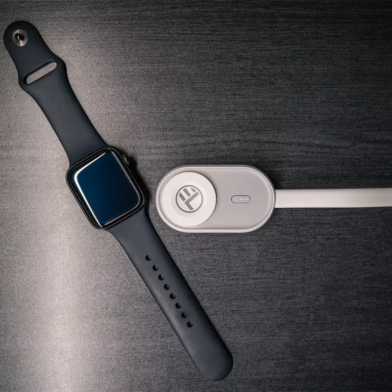 Juhtmevaba akupank laadija Tellur TLL151441 1200mAh Apple Watchile — kaasaskantav juhtmevaba laadija