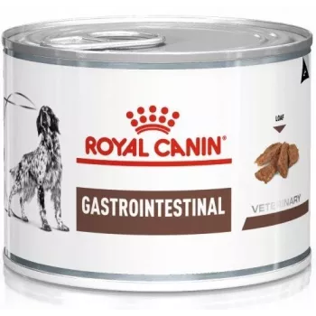 Konserveeritud veterinaardieet Royal Canin Gastro Intestinal 200 g — täiskasvanud koerad, linnuliha, seedimise toetamine