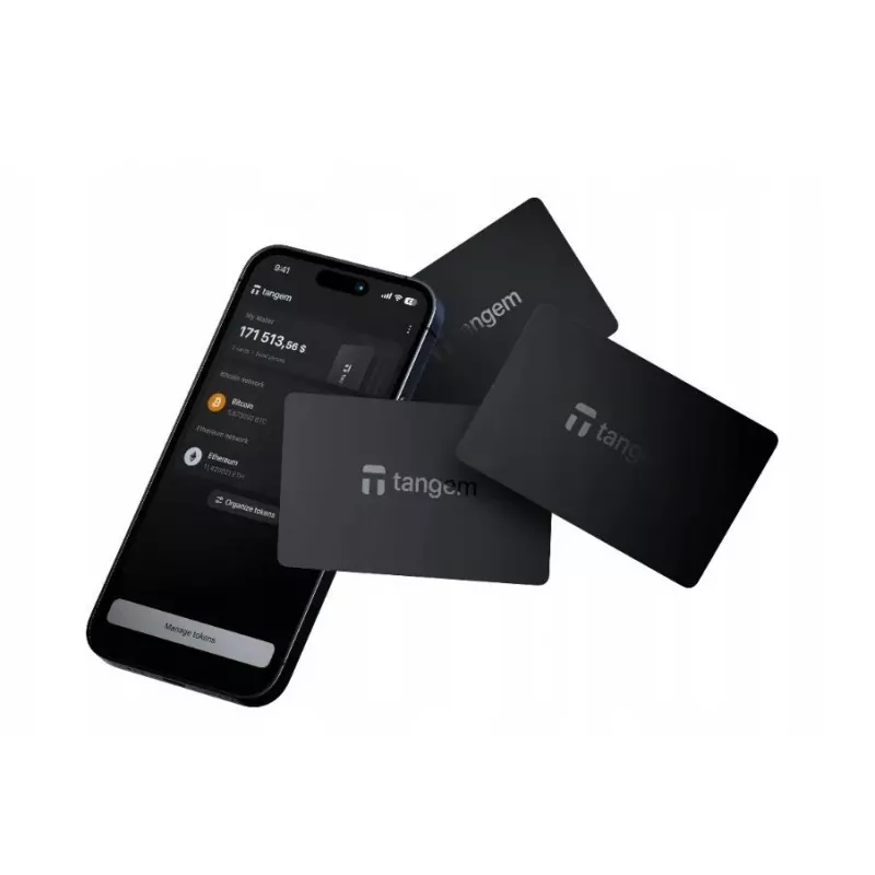 Tangem Wallet krüptovaluuta rahakott - 2 kaarti
