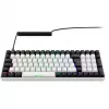 Sharkoon SKILLER SGK50 S2 White DE-Layout Gateron Yellow Klaviatuur