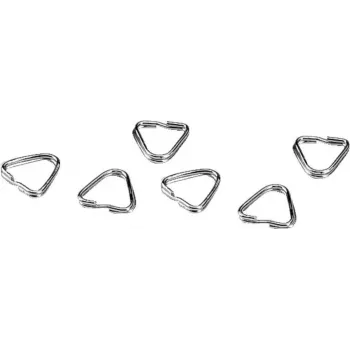 Kaamerarihma poolrõngad Hama 00027902 — kolmnurksed 12 mm, komplektis 6 tk